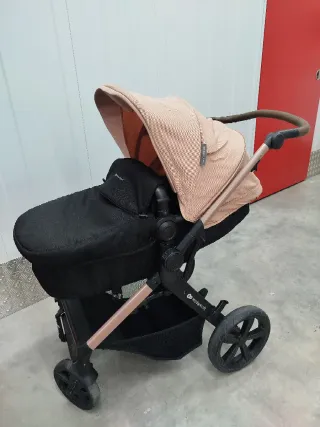 Carrito de bebé completo + saco invierno bebé