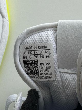 Adidas Forum x Indigo Herz Blancas y Amarillas