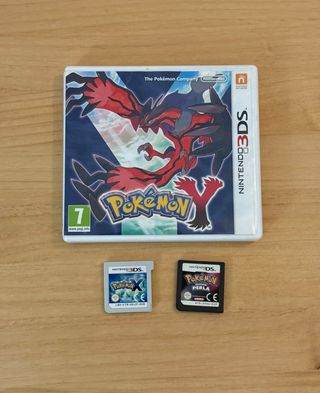 Lote Pokémon X, Y e Perla 3DS