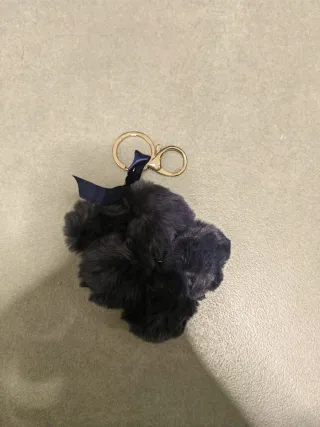 Portachiavi Ponpon Guy Laroche Blu