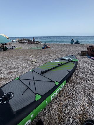 Tabla Paddle Surf ECCORY Verde y Gris