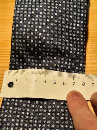 Cravatta Uomo Blu e Oro