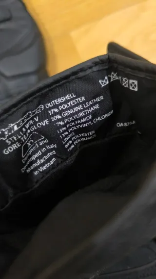 Guantes Moto Alpinestars Gore-Tex Mujer Talla XS