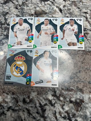 Adrenalyn XL Real Madrid Mbappé, Modric, Rodrygo,