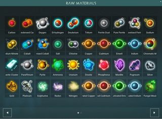 Materiales, creditos, nanites, naves No Man's Sky
