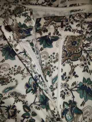 Pantalón recto Encuentro Talla M Estampado