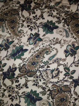 Pantalón recto Encuentro Talla M Estampado