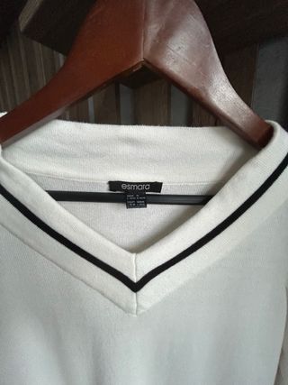 Jersey Esmara cuello pico rayas