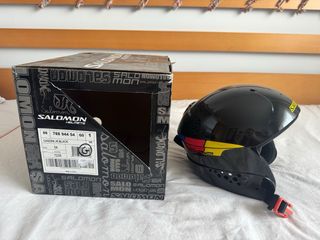 Casco de esquí Salomon negro