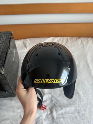 Casco de esquí Salomon negro