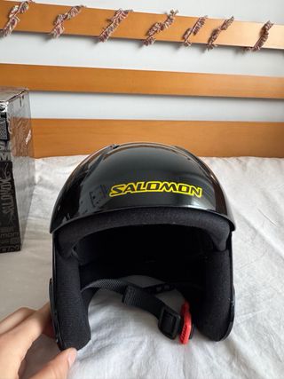 Casco de esquí Salomon negro