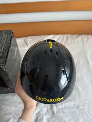 Casco de esquí Salomon negro