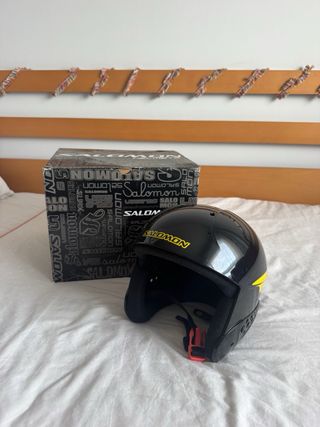 Casco de esquí Salomon negro