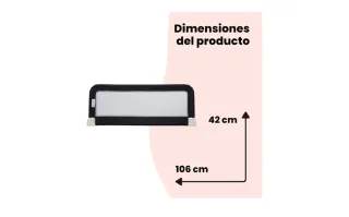 Barrera Cama Portátil Safety 1st 106x42cm