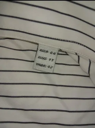 Camisa de rayas Zara Man Talla L para hombre