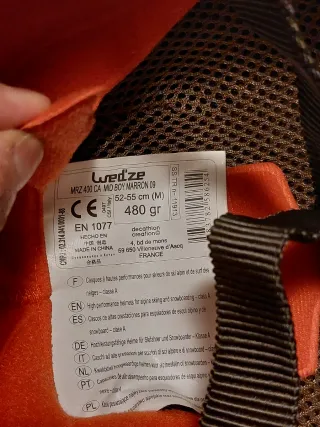 Casco de esquí infantil