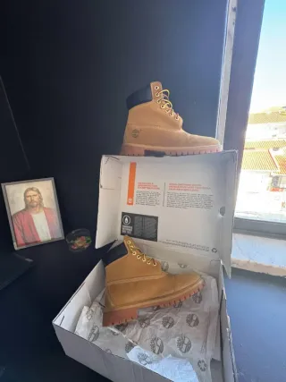 Bota Timberland Bege/Castanho