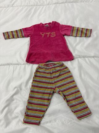 Conjunto bebé niña YTS 6 meses