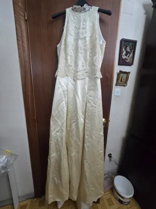 Vestido novia talla e6/38