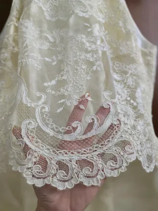 Vestido novia talla e6/38