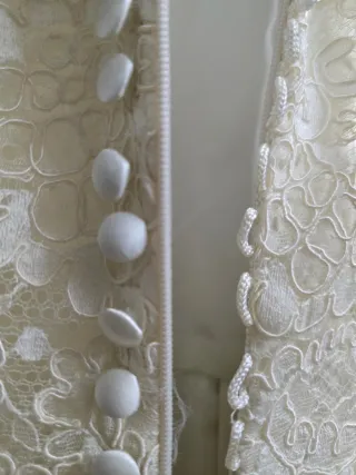 Vestido novia talla e6/38