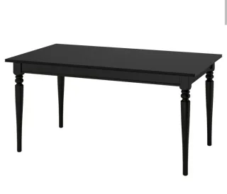 Mesa Rosentorp Ikea Preto-Castanho