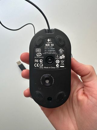 Ratón Láser Portátil Logitech NX50