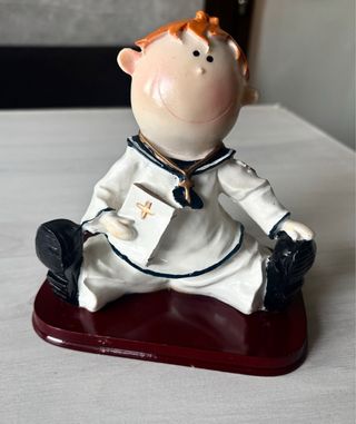 Muñeco comunión de porcelana fina