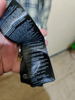 Camisa Guess a cuadros hombre Talla M