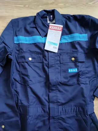 Traje de Trabajo Kansas Manga Larga Azul