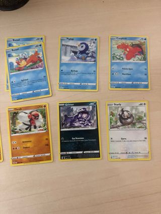 Cartas Pokémon Espada y Escudo