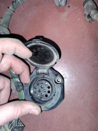 Bola de remolque Mercedes ML con cableado