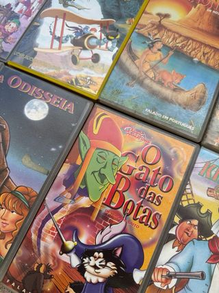 Lote VHS Animação Clássicos Português