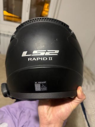 Casco LS2 Rapid II + Intercomunicador Cardo Spirit