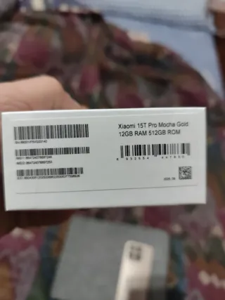 Xiaomi 15T Pro 512GB Dorado