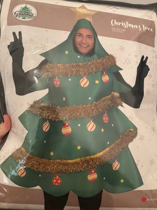 Disfraz Árbol Navidad Adulto