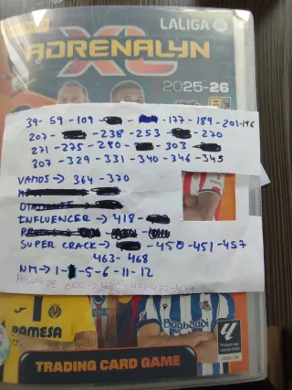 Cromos Adrenalyn LaLiga 25-26. Es para cambiar