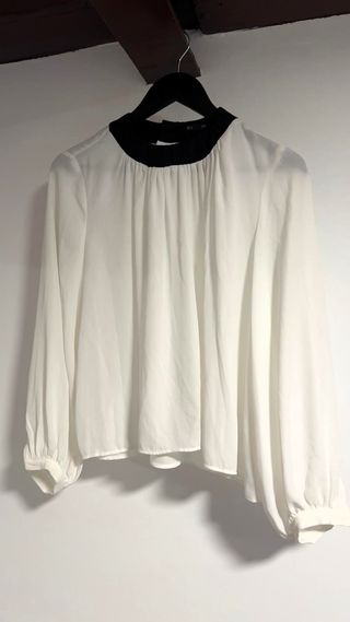 Blusa Sfera Bicolor Talla S