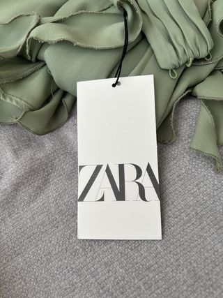 Vestido fiesta graduación verde