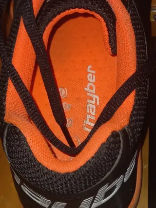 Zapatillas de pádel Jhayber Negras y Naranjas