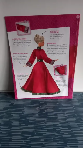 Barbie Moda nel Mondo Vestito Mongolia