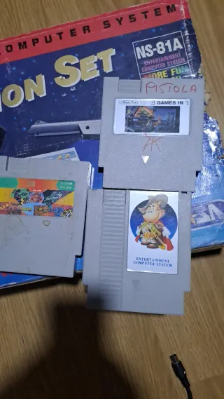 Consola Retro NASM NS-814 Acción Set