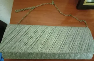 Bolso de fiesta plateado