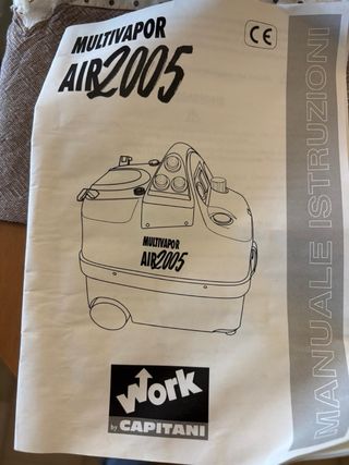 Multivapor 5hp Lava Pavimentia Vapore