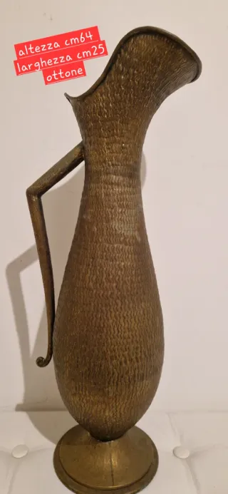 Vaso Ottone Antico Grande cm64