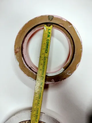 Set 3 Cornici Tonde Legno