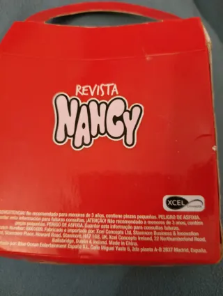 Conjunto de 6 Borrachas Nancy Comida