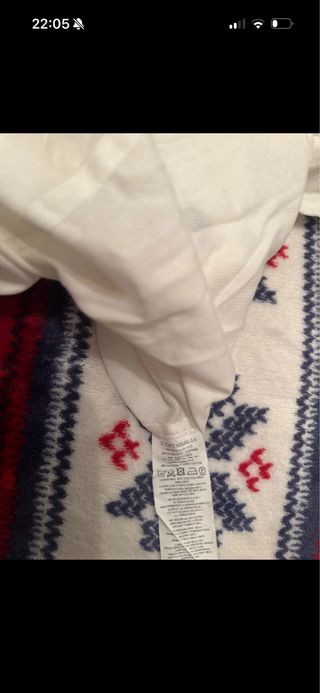 Camisa blanca talla L