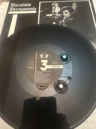 Vinilo Paralisis Permanente - Los Singles
