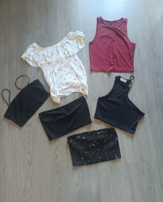 Lote 7 tops Talla XS-S